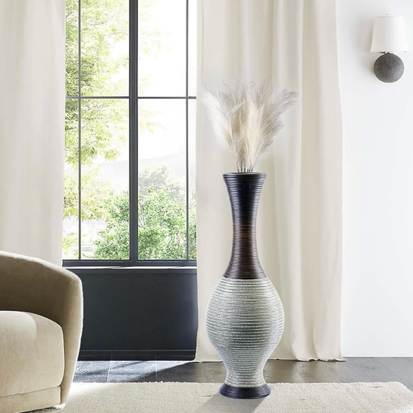 Tall Floor Vase, 27.6 inches, 70cm, 2.29ft Large Floor Vase for Home Deocr - Picture 4 of 5